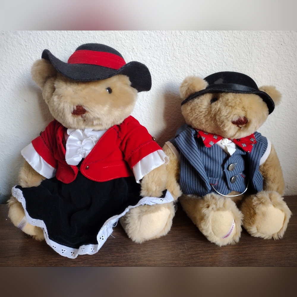 VINTAGE The British Sterling Bear Collection "Lady and Lord Sterling"